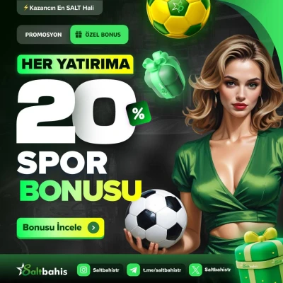 HER YATIRIMA %20 SPOR BONUSU!